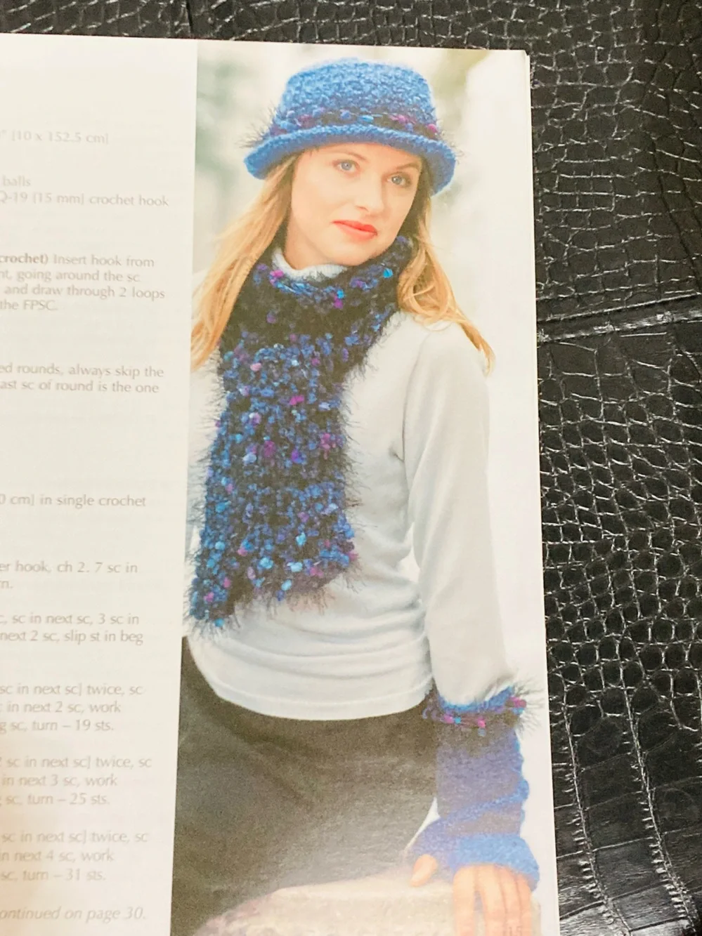 Fur, Fur & More Fur Knot and Crochet Patterns for Fun Fur Decorative Yarn
